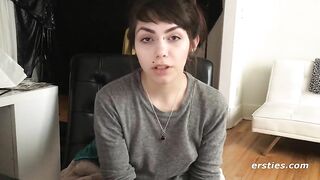 Ersties - Canadian As Hell Sloan Inserts a Magic Wand