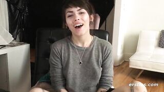 Ersties - Canadian As Hell Sloan Inserts a Magic Wand