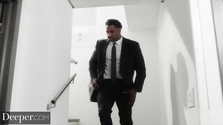 Deeper. Students Freya & Katrina compete over teacher's BBC