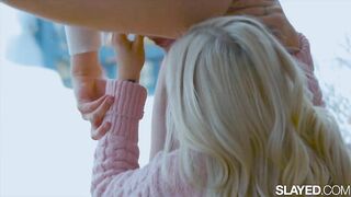 SLAYED Luscious babes enjoy lesbian fuck