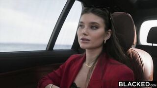 BLACKED Gorgeous Stefany gets DPed in a BBC Gangbang Party