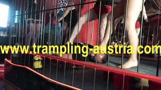 femdom trample girls on stage