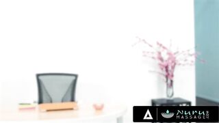 Cute Masseuse Teams Up With Colleague For Her Client