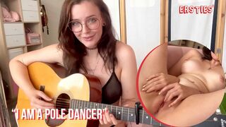 Ersties - Hot Dutch Babe Plays With Her Shaved Pussy