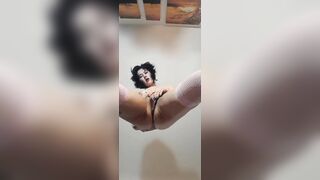 Hot Milf Highheels Stockings Smoking Pee