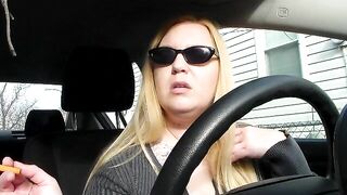 Sexy Smoking in my car