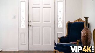 VIP4K. Man realizes dirty desire of his friends wife making her cum