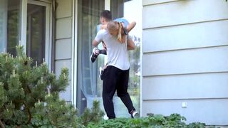 Petite Ukrainian MILF girlfriend sex