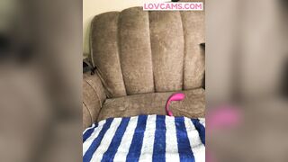 Horny African Big Ass Ridng Dildo