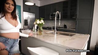 Stumbling upon hot Latina then fucking her sweet pussy