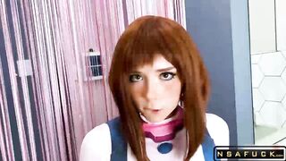 Stepsister Sweetly Fucked After Entering Hero Academy