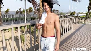 Teen latino cute boy with big dick by EastBoys