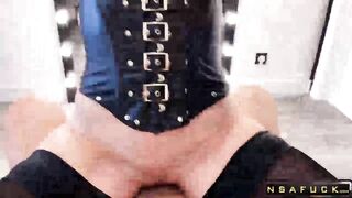 StepDaddy Spanks Big Ass Redhead Hottie