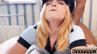 Sexy Girl Arranged Surprise and Sat on