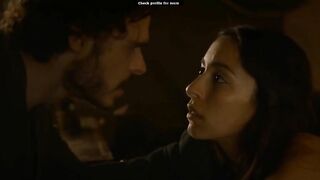 Game of Thrones, GoT - 3. serie - All sex scenes - part 1 (Melisandre, Robb Stark, Theon Greyjoy)