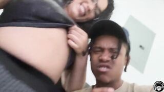 fat ass latina gem the jewels gets pumped by lil d teaser