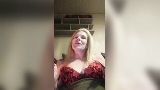 Smoking a joint while teasing with my massive NIPPLES....