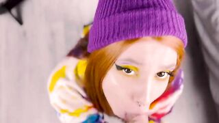 Red hair cutie presented me her ass after blowjob 4K