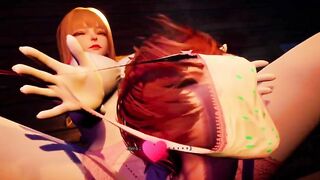 Panty Thief Caught by Step Sister - Footjob Domination - Facesitting - 3D Hentai Game