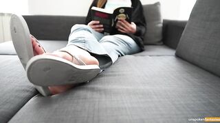 POV: You are watching your step sister reading