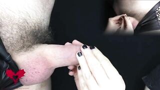 Panty games: Vibrator, peehole, foreskin, tickling, slapping, stroking and glans squeezing.