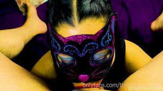 P3- Slo Mo - How fast can I make you cum with a up-close cum swallower blowjob