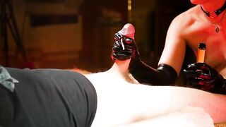 Cat-woman smoking hot until I cum! Slow-mo close up!