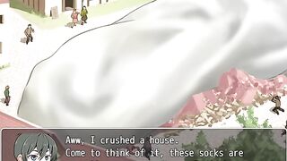 SIze Matters - School - Giantess Invasion Event Black Haired Girl Thighs Ending