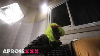 Sextoy fuck on that big booty