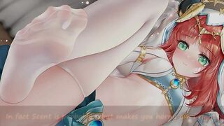 Nilou catches you peeking at her feet [QUICKSHOT, CEI, FEMDOM]